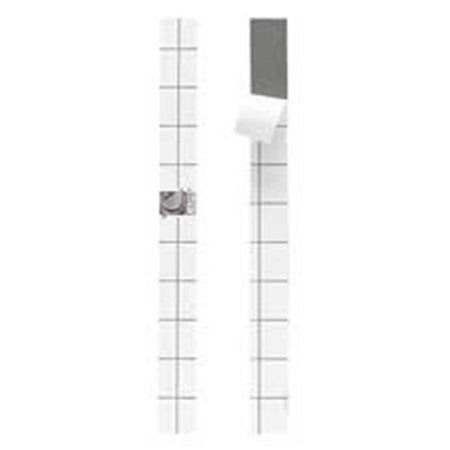 C-LINE PRODUCTS C-Line Products- Inc. CLI64112 Reinforcing Strips- Self Adhesive- 10-.75in.x1in.- White CLI64112